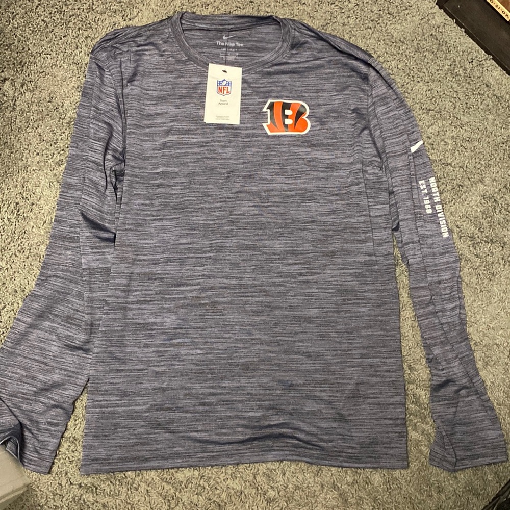 Men’s Nike Bengals DRI-fit long sleeve